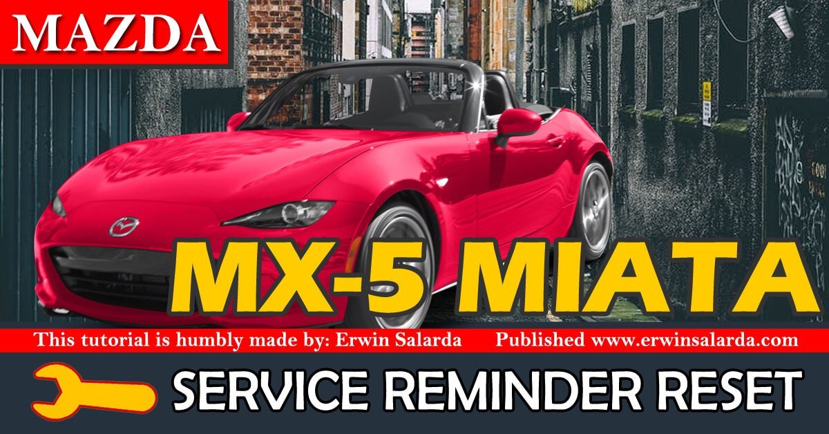 download Mazda MX5 workshop manual