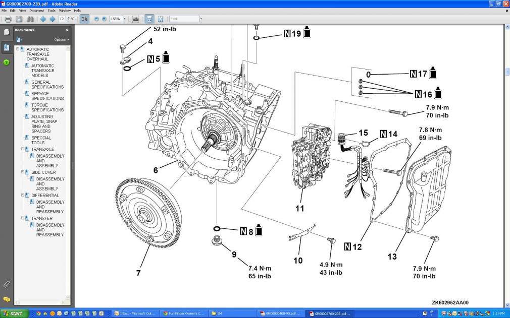 download Mitsubishi Endeavor workshop manual
