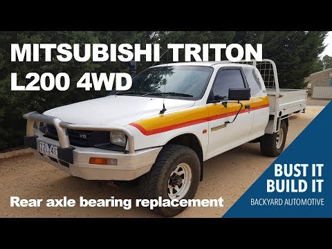 download Mitsubishi L200 Triton workshop manual