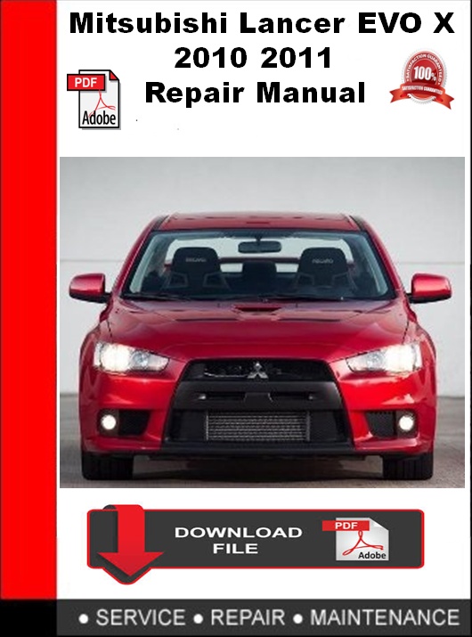 download Mitsubishi Lancer X workshop manual