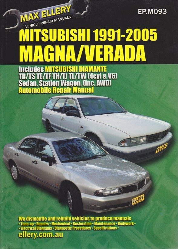download Mitsubishi Magna Verada workshop manual