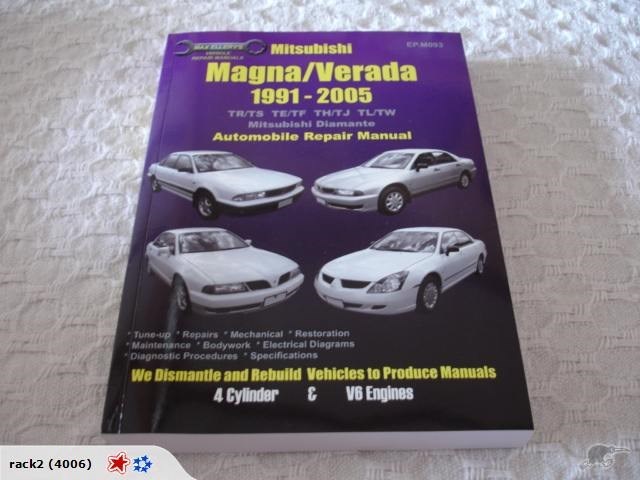 download Mitsubishi Magna Verada workshop manual