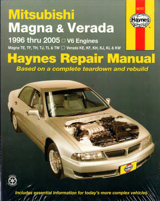 download Mitsubishi TJ RALLIART MAGNA workshop manual