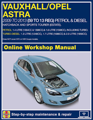 download OPEL ASTRA workshop manual