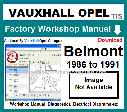 download Opel Vauxhall Belmont workshop manual