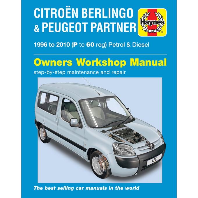 download PEUGEOT PARTNER II able workshop manual