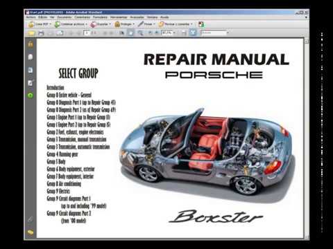 download Porsche Boxster 986 workshop manual