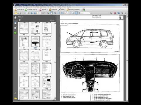 download Renault Espace II workshop manual