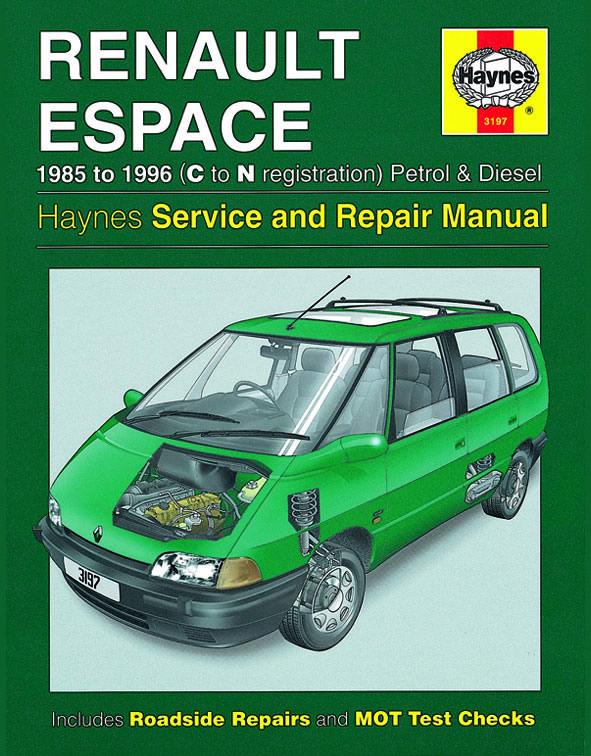 download Renault Espace II workshop manual