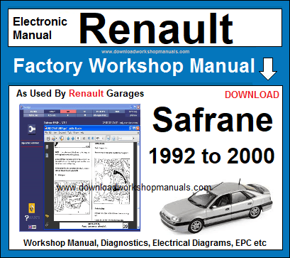 download Renault Safrane workshop manual