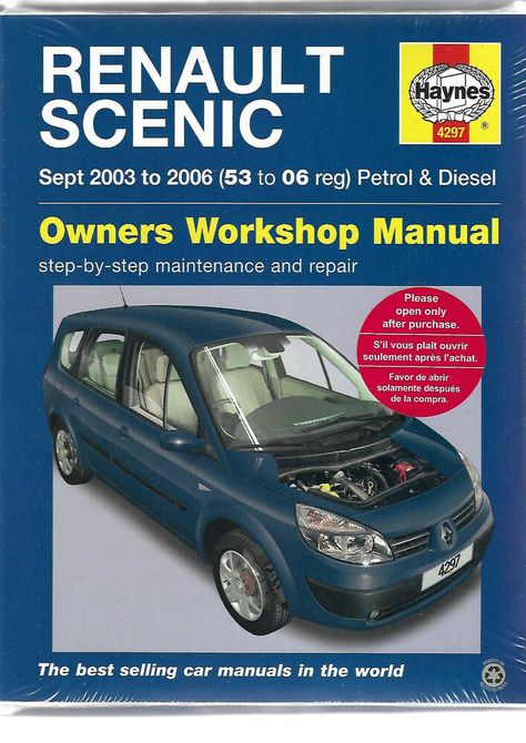 download Renault Scenic workshop manual