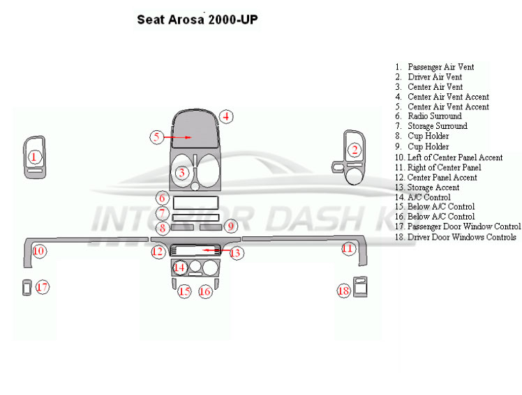 download SEAT AROSA workshop manual