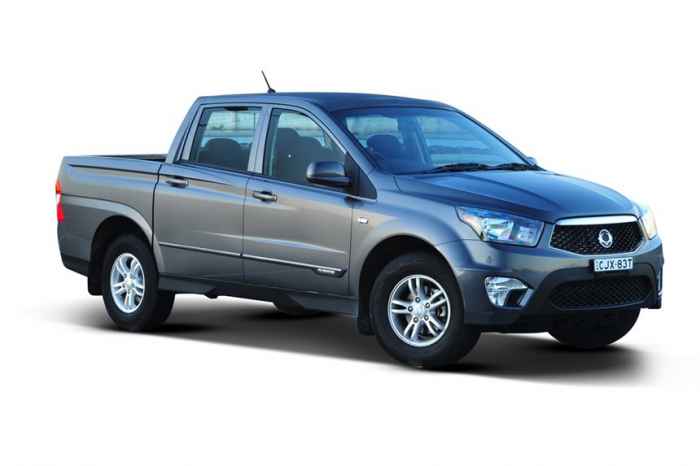 download SSANGYONG ACTYON TRADIE workshop manual