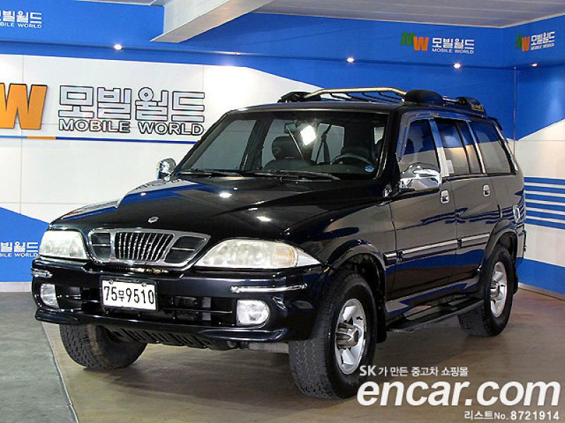 download SSANGYONG DAEWOO MUSSO 99 ON workshop manual