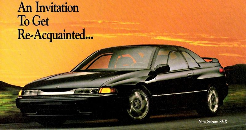 download SUBARU ALCYONE SVX workshop manual