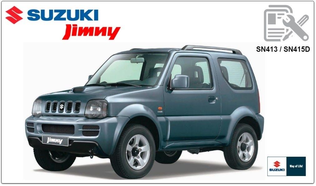 download SUZUKI JIMNY SN413 SN415D workshop manual