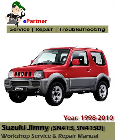 download SUZUKI JIMNY SN413 workshop manual