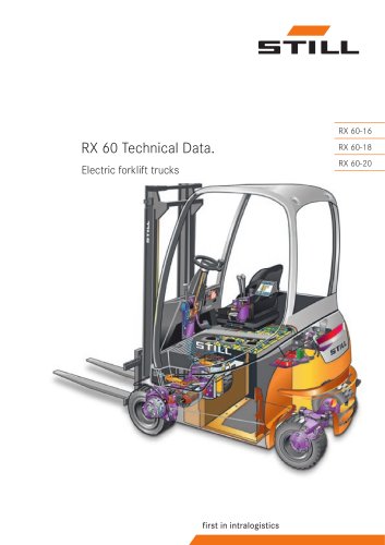 download Still Electric Fork Truck Forklift RX60 16 RX60 18 RX60 20 able workshop manual
