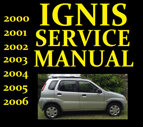 download Suzuki Ignis Rg413 Rg415 workshop manual