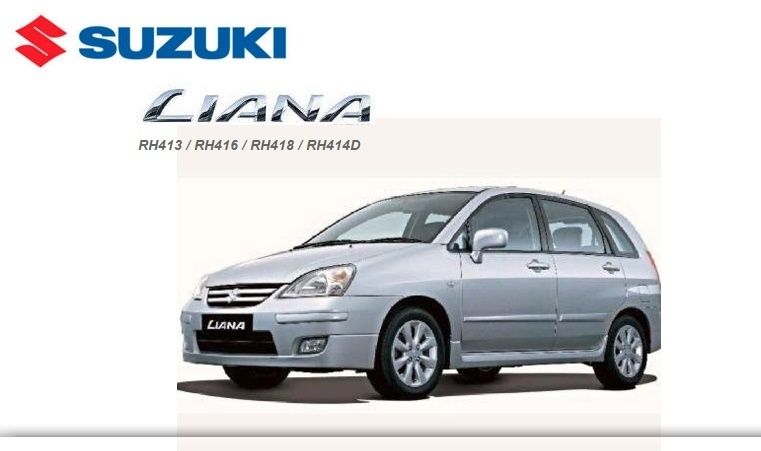 download Suzuki Liana RH413 RH416  + workshop manual