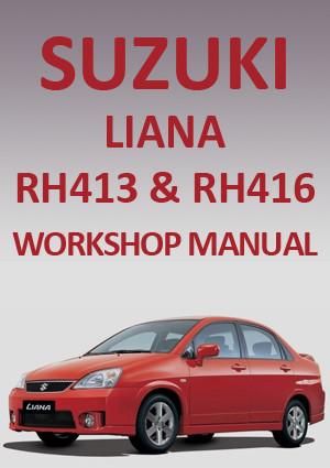 download Suzuki Liana RH413 RH416  + workshop manual