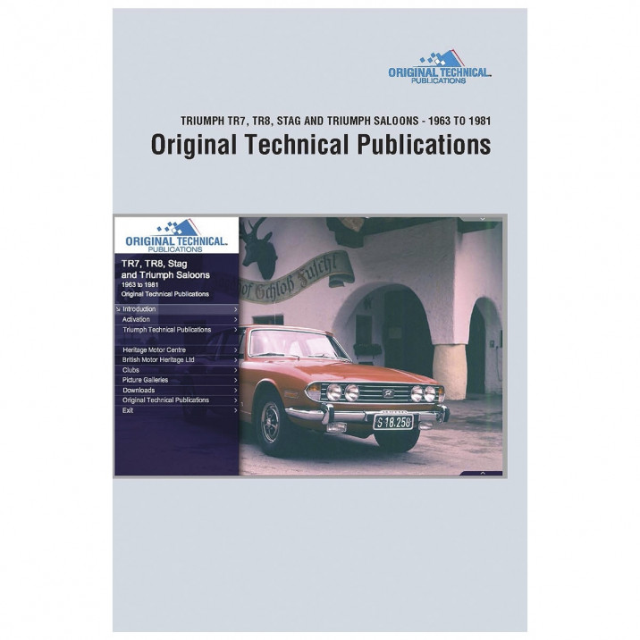 download TRIUMPH TR7 TR8 STAG Manuals workshop manual