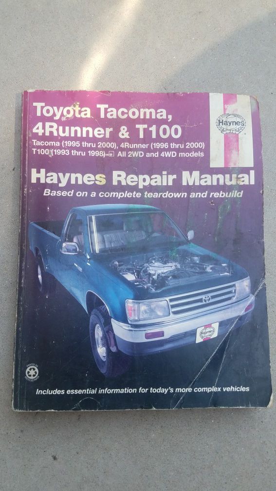 download Toyota T100 workshop manual