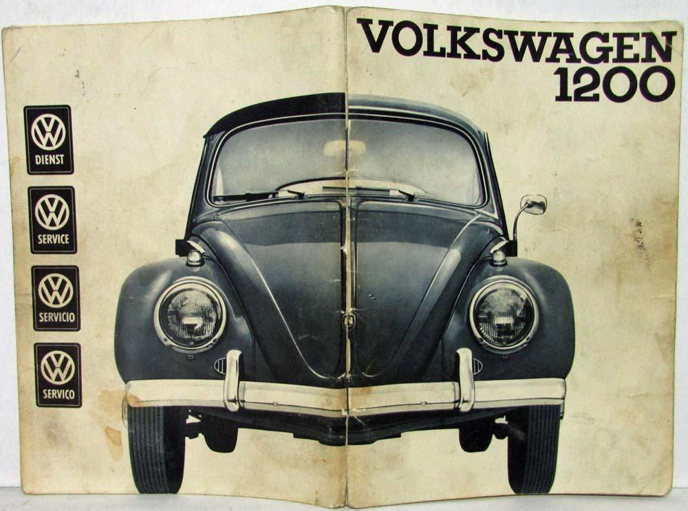 download VOLKSWAGEN 1200 workshop manual