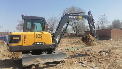 download VOLVO EC55B COMPACT Excavator able workshop manual