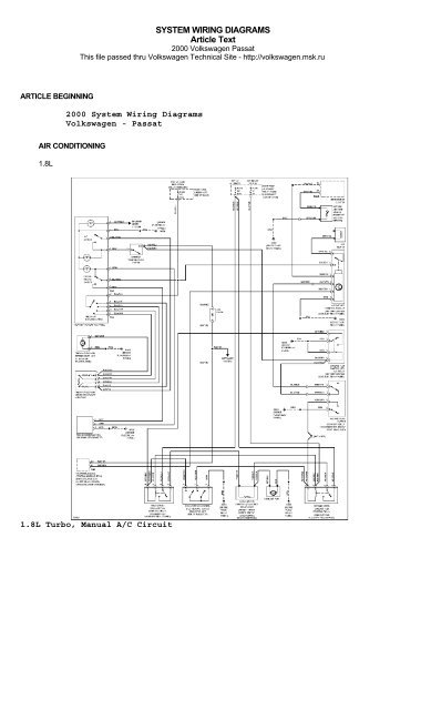 download Volkswagen Passat workshop manual