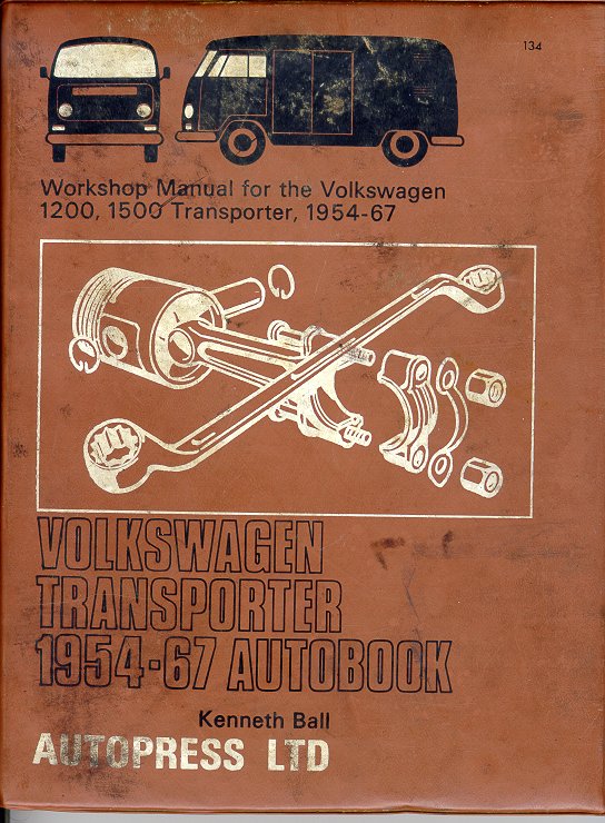 download Volkswagen Type2 Transporters 1200 1500 1600 workshop manual