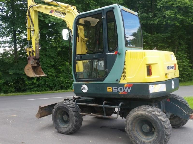 download Yanmar B55W 1 Wheel Excavator able workshop manual
