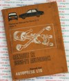 car repair service maintenance manual book